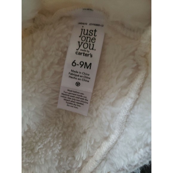 Just One You Carters 6/9 months Fuzzy Lamb Hat - Picture 2 of 3